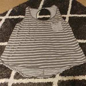 Torrid High-low tank with Peekaboo hole in back